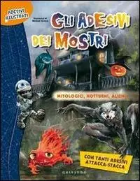 Actieprijs Gli adesivi dei mostri. Mitologici, notturni, alieni.... Ediz. illustrata