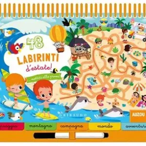 Labirinti d‘estate. Ediz. a colori. Ediz. a spirale. Con gadget Favoriet