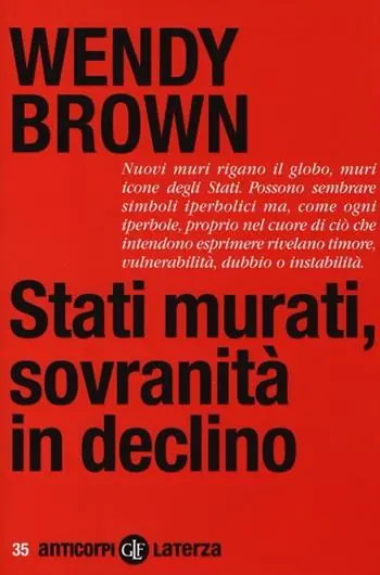 Bestel Nu Stati murati, sovranità in declino