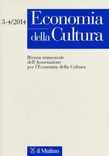 Laatste Versie Economia della cultura (2014) vol. 3-4