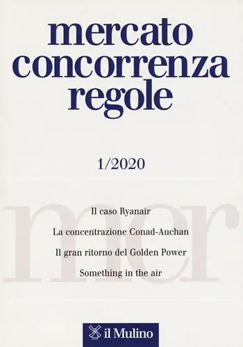 Mercato concorrenza regole (2020). Vol. 1 Dagaanbieding