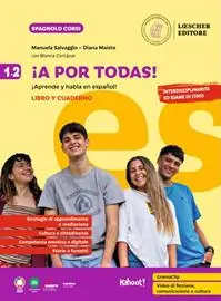 ¡A por todas! ¡Aprende y habla en español! Libro y cuaderno. Per la Scuola media. Vol. 1-2 Beperkte Voorraad