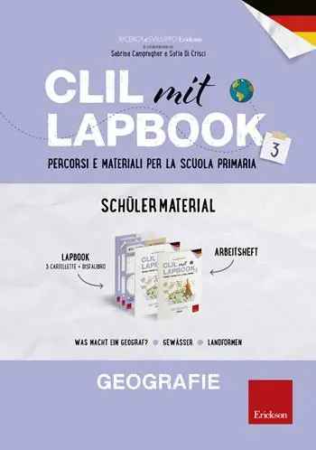 CLIL mit Lapbook. Geografie. Terza. Schülermaterial. Per la Scuola elementare Premium