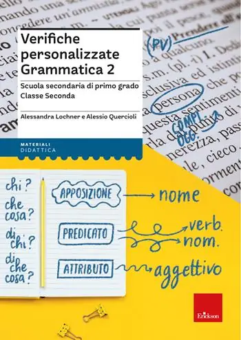 Verifiche personalizzate grammatica 2. Scuola secondaria di primo grado. Classe seconda Finale Uitverkoop