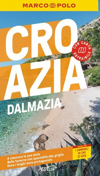 Croazia e Dalmazia. Con carta estraibile Tijdelijk Beschikbaar