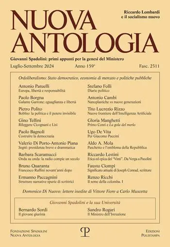 Nuova antologia (2024). Vol. 3 Luglio-settembre Express Levering
