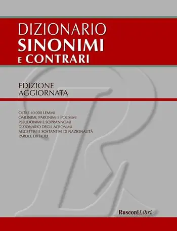 Superprijs Dizionario sinonimi e contrari