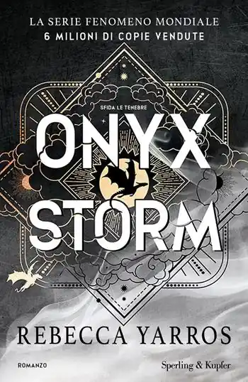 Seizoensaanbieding Onyx storm. Ediz. italiana