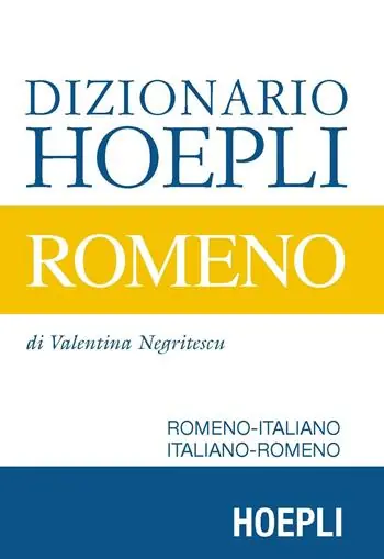 Dizionario Hoepli romeno. Romeno-italiano, italiano-romeno Beperkt Aanbod