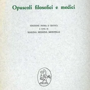 Opuscoli filosofici e medici Dagaanbieding